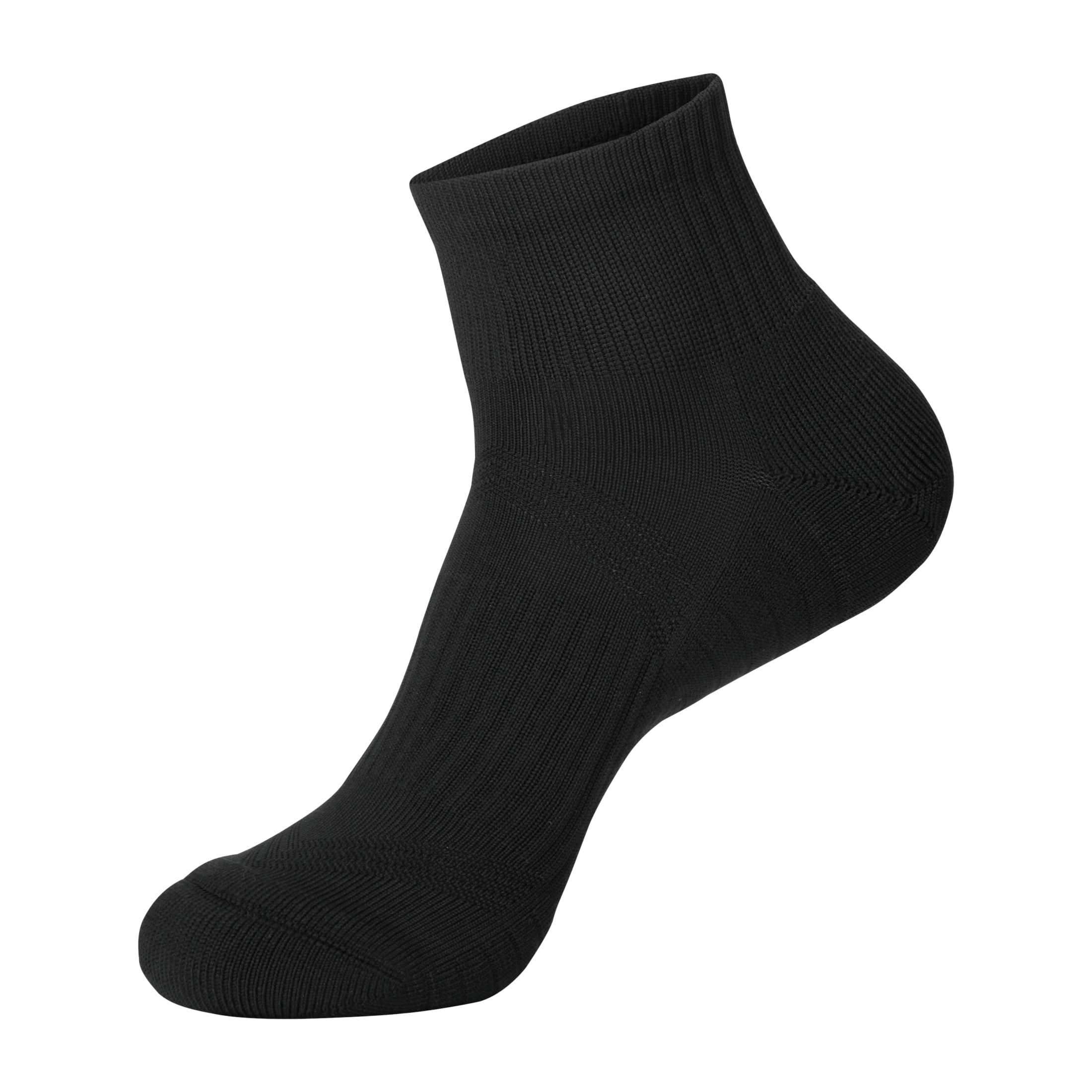 Hanes Mens Ankle Socks, 3-Pack, Moves Impact Zone Cushioned Socks, Shoe Sizes 6-12