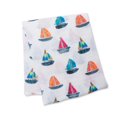 thumbnail image 1 of Lulujo - Baby Muslin Cotton Swaddle Blanket, Nursing/Stroller Cover, 1 of 8