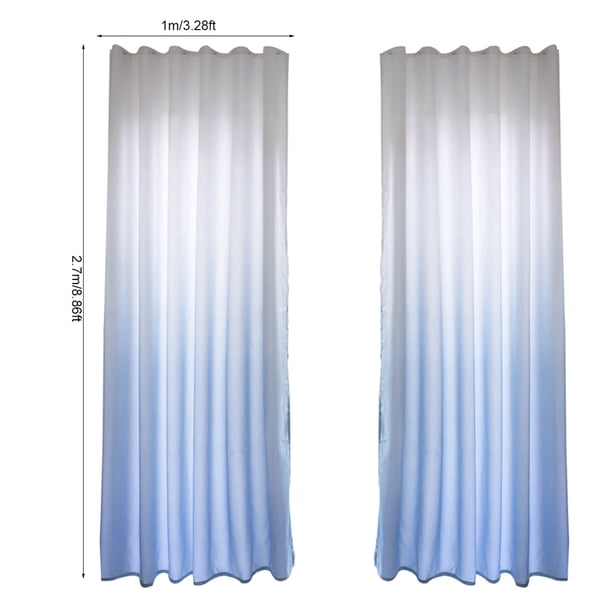 Cortina Poliéster Apagado Ventana Cortina Apagada Drape Drape Dormitorio Sala De Estar Decoración Gris