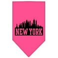 thumbnail image 3 of Mirage Pet Products New York Skyline Screen Print Bandana, Small, Light Pink, 3 of 10