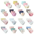 thumbnail image 3 of GYRATEDREAM Little Girls' Soft Cotton Underwear Toddler Undies Kids Breathable Comfort Panty Briefs, 3 of 8