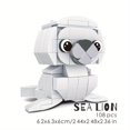 thumbnail image 3 of Building Blocks Toys, Cute Animal Assembled Building Blocks, Animal Model, Koala, Sea Lion, Flamingo, Small Particle Block, Boy Toy, Girl Toy, Children's Toys, Gifts, 3 of 5