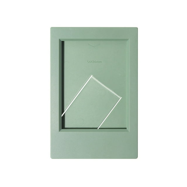 Billuyoard Decoración de marco de fotos de mesa, soporte de fotos, marcos de póster rectangulares, accesorio de soporte para dormitorio, oficina, Almacenamiento y organización del hogar Verde Billuyoard HA069387-07