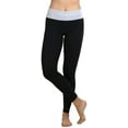thumbnail image 5 of ToBeInStyle Women's Active Pants with Fold-Over Waistband -Heather Gray- Small, 5 of 5