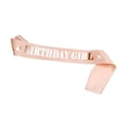 thumbnail image 5 of Conjunto de corona de hombro de cumpleaños color champán 16 18 21 30 40 50 60 70 80 diadema, 5 of 5