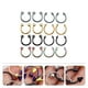 thumbnail image 5 of EeaseMX 16 piercings de acero inoxidable para la nariz y la vagina, varios estilos., 5 of 8