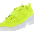thumbnail image 2 of Fila Disruptor II Applique Womens Shoes Size 7, Color: Safety/Safety/White, 2 of 4