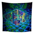 thumbnail image 1 of GUOOL Geometric Figure Tapestry Wall Hanging Throw Poster Room Decor 37x29 inch, 1 of 7
