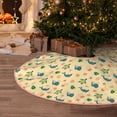 thumbnail image 5 of Sikiie Sea Turtle And Whale Nativity Christmas Tree Skirt, Jesus Christian Winter Holiday Tree Mat Decoration(30-48IN)48", 5 of 6