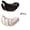 White+Black, variant on JoyMoreHome Wall Hooks, Unique Hand Shape Key Hanger, Decorative Wall-Mounted Storage Hooks
