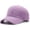 A Purple, variant on Winter Baseball Cap for Women Lamb Wool Solid Color Warm Baseball Cap for Outdoor Travel