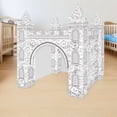 thumbnail image 3 of FELTECHELECTR juego de papel para colorear de castillo 3D, modelo de rompecabezas para colorear, bricolaje, 3 of 4