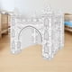 thumbnail image 3 of FELTECHELECTR juego de papel para colorear de castillo 3D, modelo de rompecabezas para colorear, bricolaje, 3 of 4