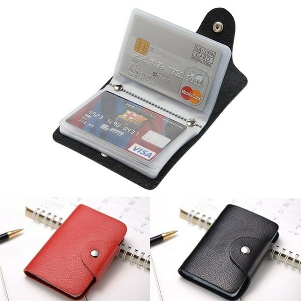 Womens Pouch ID Credit Card Wallet Cash Holder Organizer Case Box