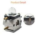 thumbnail image 4 of Carburetor C1U-K82 C1U-K54A Carb Fit for Mantis 7222 7222E 7222M 7225 Tiller Cultivators with SV-5C/2 Engines SV-5C/2 SV-5Ci/2 SV-6/2 TC-210 TC-210i 12520011822 12520013122 Carb with Fuel Line Gasket, 4 of 7