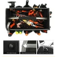 thumbnail image 4 of Tool Box, Heavy-duty Multi-compartment Organizer Case, 41x27x22cm Large Capacity with Wide-mouth Opening & Waterproof Coating, for Easy Access and Secure Tool Storage, Ideal for Contractors, Ihhxbs, 4 of 6