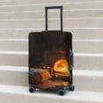thumbnail image 6 of Gukieu Cozy Tree Hole Cabin Print Suitcase Protective Cover, Elastic Zipper Buckle Suitcase Protective Cover, Suitable for Travel, Business Trip-X-Large, 6 of 7