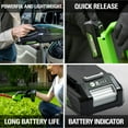 thumbnail image 5 of Greenworks 24V 2.0Ah Lithium-Ion Battery 29842, 5 of 11