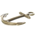 thumbnail image 3 of Men's Adjustable Nautical Anchor and Fish Hook Wrap Cuff Bracelets - Available in a Variety of Finishes and Colors - Made of Nylon Rope, 3 of 4