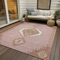 thumbnail image 6 of Addison Rugs Chantille Indoor/Outdoor Traditional Vintage Pink Washable Rectangle Rug, 10' x 14', 6 of 6