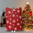 thumbnail image 3 of sruoe Throw Blanket for Couch, Christmas Cooling Blankets, Comfort Lightweight Plush Fuzzy Soft Blankets Throws, Hot Flashes Cooler Blanket for Sofa Chair Bed Home Christmas Decoration, 3 of 5