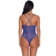 thumbnail image 2 of Mono sexy mono suave de cosplay mono de tela con pantalla de encaje para mujeres adultas, azul brillante, M Noticed XX000036-22, 2 of 7