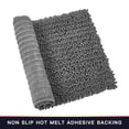 thumbnail image 3 of Alfombra de baño Walensee, antideslizante, 80 x 50 cm, color gris, 3 of 9