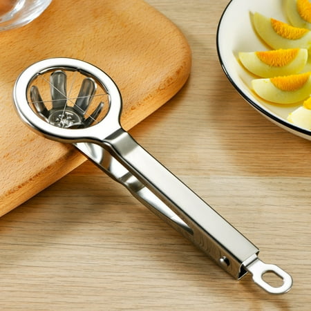 

Meizhencang Kitchen Egg Slicer Non-slip Practical Kitchen Tool Cut Egg Wedger Cutter for Hotel