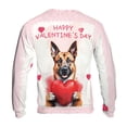 thumbnail image 2 of Happy Valentine's Day Belgian Malinois Brings Love Heart All Over Print 3D Sweatshirt Unisex Merch Sheepdog Dog Lover Gifts - 02028, 2 of 6