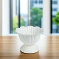 thumbnail image 6 of FRCOLOR White Urn Planter Wedding Flower Pots for Traditional Centerpieces Small Plastic Vase for Parties and Ceremonies, 6 of 7