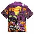thumbnail image 2 of Men's Mickey Mouse & Friends Halloween Woven Short Sleeve Graphic T-Shirt - Medium, 2 of 5