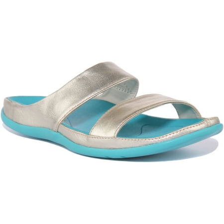 

Strive Chia Women s Leather Open Toe Sandal In Gold Size 7.5/8