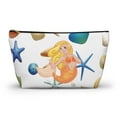 thumbnail image 2 of Sea Shells Mermaid Pouch Makeup Cosmetic Bag Gift of Her Birthday Gift, 2 of 6