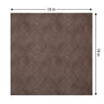 thumbnail image 6 of Unique Bargains 6 Pack Cotton Washable Reusable Dinner Napkins for Events Brown 18"x18", 6 of 6