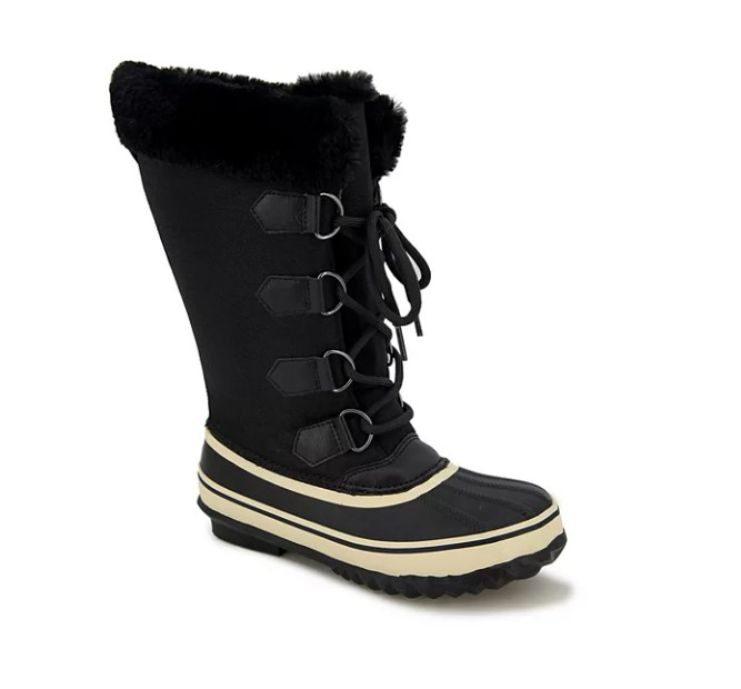 JBU Ladies' Size 8, Tall All Weather Boot, Black, New Ships without Box