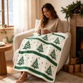 thumbnail image 4 of LEFXSMR Christmas Throw Blanket for Couch Knee Thigh Warm Flannel Holiday Blanket Chritsmas Decorations for Home Sofa Bed, 39.37*27.56", 4 of 6