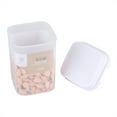 thumbnail image 4 of Caja de almacenamiento de alimentos sellada, recipiente transparente para cereales, nueces, accesorios de cocina M, 4 of 8