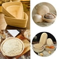 thumbnail image 5 of 1 Pcs Oval Bread Banner Anti-counterfeiting Basket, Sourdough Bread Baking Supplies,for Making Baking And Fermentation(11in x 5.5in x 3.1in,28cmx14cmx8cm), 5 of 5