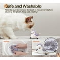 thumbnail image 4 of Oiseau Battant Réaliste Bécasseau Chantant Jouet Interactif pour Chat de Toutes Races Jouet à l'Herbe à Chat Rechargeable, 4 of 6