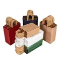 thumbnail image 5 of Candy Colorful Shopping Bags 10PCS Kraft Paper Gift Candy Bag Colored Hand-held Paper Bags Wedding Party Decoration Gift, 5 of 10