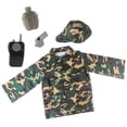 thumbnail image 1 of Disfraz de soldado Sunnimix Para niños Con Sombrero Pretender juguetes talla 10-12, 1 of 8