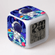 thumbnail image 1 of HANNTAOO Reloj despertador LED con diseño de astronauta de dibujos animados, reloj de mesa creativo, reloj digital electrónico brillante y colorido para adultos, niñas, niños y niños, juguete para, 1 of 7