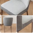 thumbnail image 3 of Chair Covers for Dining Room Chair Covers Set of 2 Stretch Spandex Kitchen Chair Protector Slipcover Removable Washable Dining Chair Covers for Home, Party, Ceremony, 3 of 6