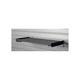 thumbnail image 1 of Handiwall Resin Shelf - 24"" With Metal Slatwall Brackets (Black), 1 of 3