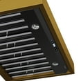 thumbnail image 5 of 30 in. 600 CFM Wall Mounted Range Hood in Titanium Stainless Steel with Gold, 5 of 8