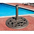 thumbnail image 3 of TropiShade 30-Pound Bronze Powder-Coated Cast Iron Umbrella Stand, 3 of 4