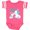 Football Pink and White, variant on Inktastic My Great Aunt Loves Me-cute Elephants Boys or Girls Baby Bodysuit