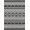 Black White Grey, Pattern 15, variant on ODIKA 8'x10' Washable Area Rug Striped Abstract Mid Century Block Minimalist Bands Brushstroke Grey Flowing for King Size Bedroom Under Bed, Master Suite, Non-Shedding, Easy Care