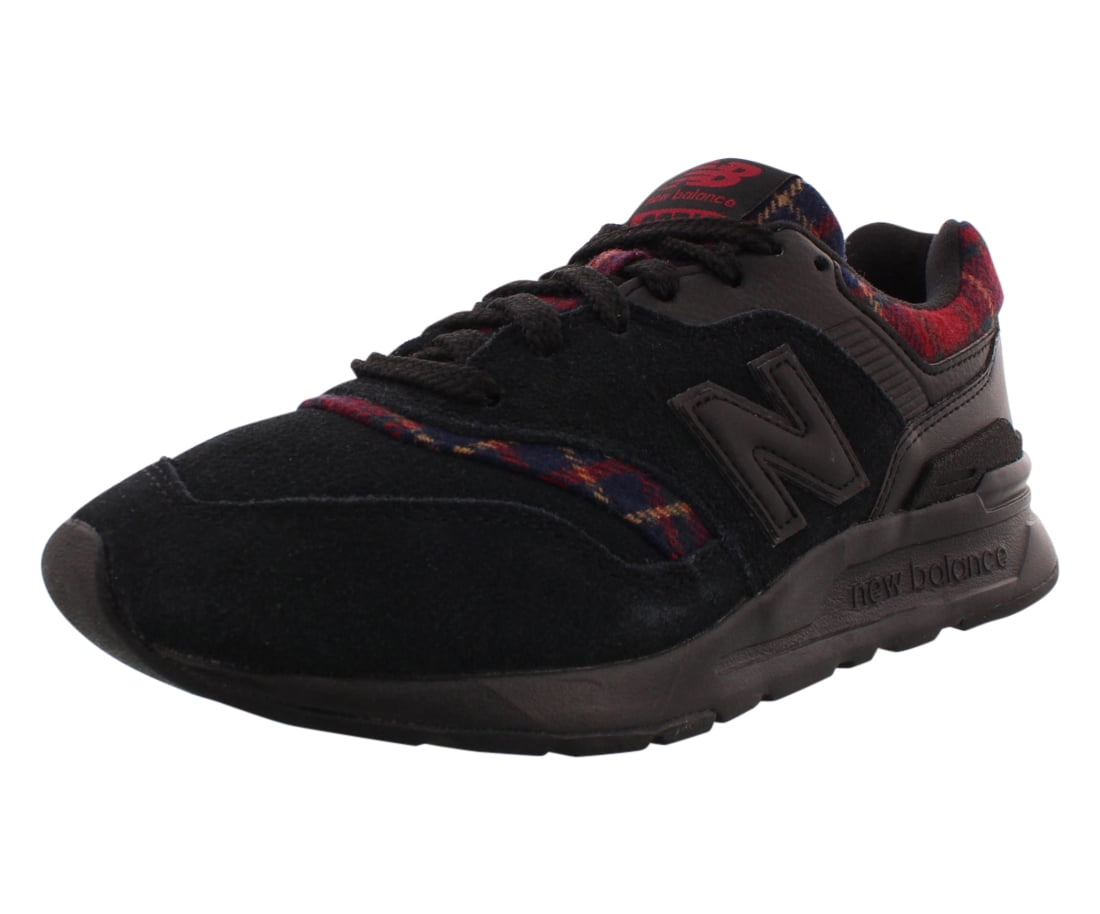new balance 997 black red