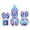 A, variant on 7Pcs/Set Metal Dices Multi-faceted Various Shapes Polyhedral Digital Game Dices for Club/Party/Family Game Accessories